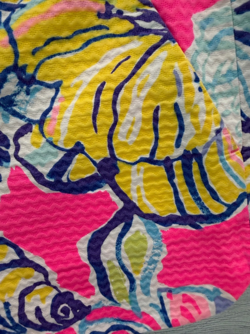 Lilly Pulitzer Hot Pink Floral High-Waist Shorts - Picture 2 of 4